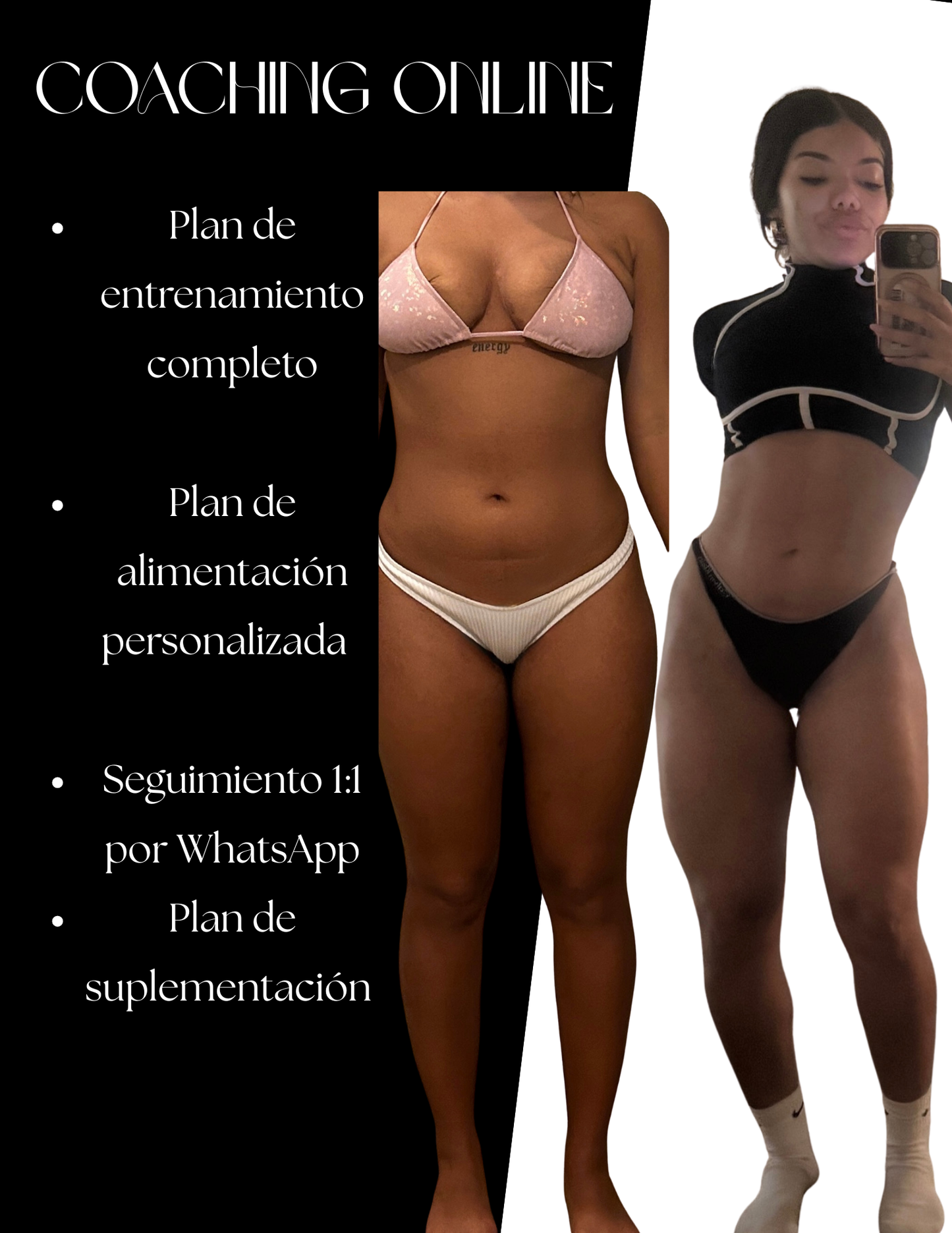 Coaching Online 1 mes-Transforma tu físico,mente y estilo de vida
